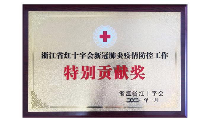 浙江省红十字会授予华体网官方网站-华体（中国）“新冠疫情防控特别贡献奖”